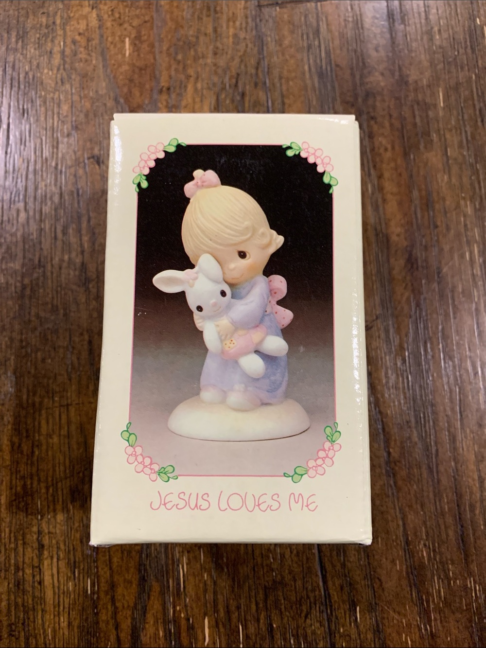 Precious Moments Figurine Boxed - Pastel Pink & Lavender